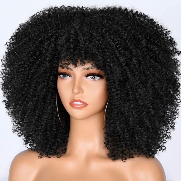 Afro Kinky Curly Wigs - Picture 2 of 7